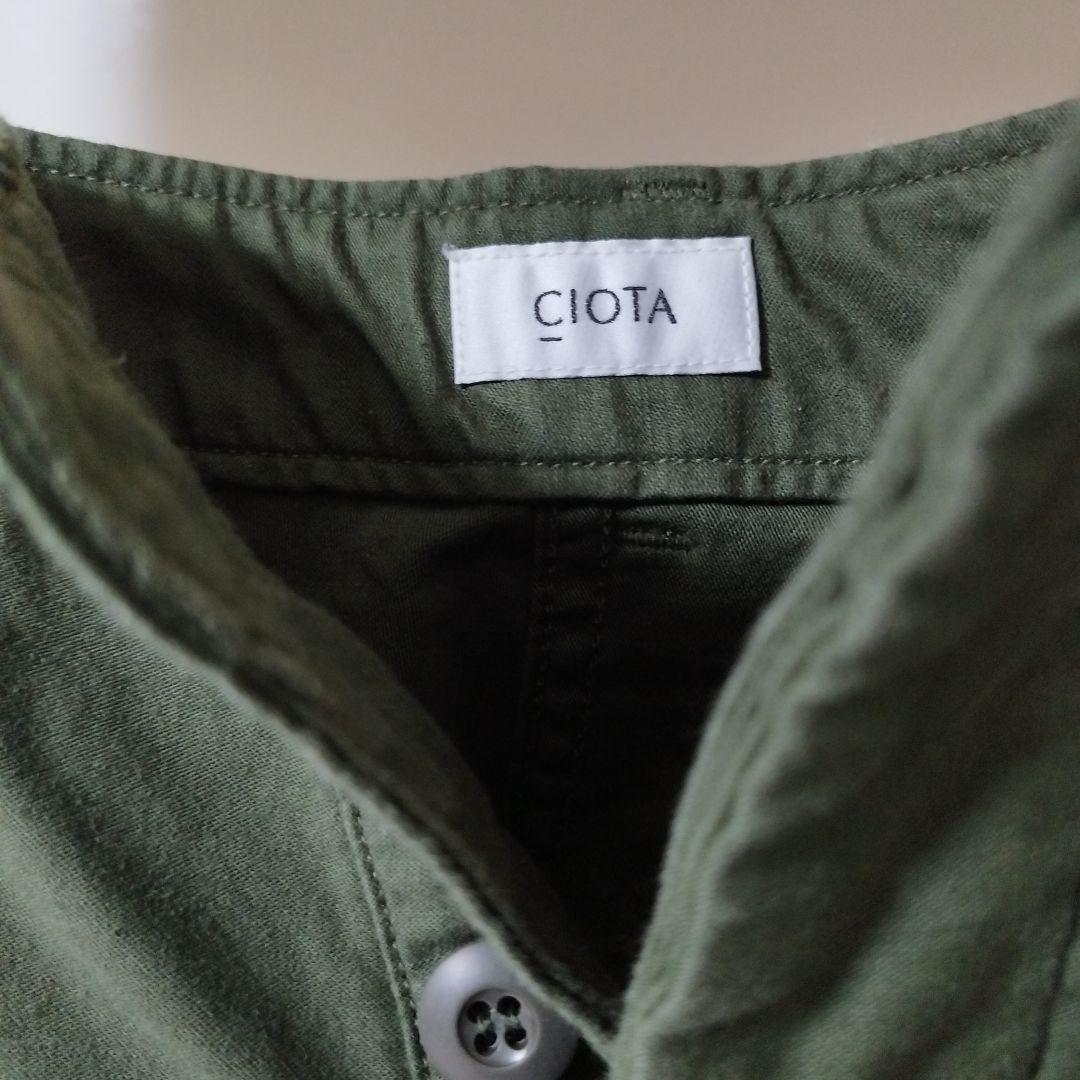 【CIOTA / シオタ】スビンコットン ムライトバックサテン ベイカーパンツ