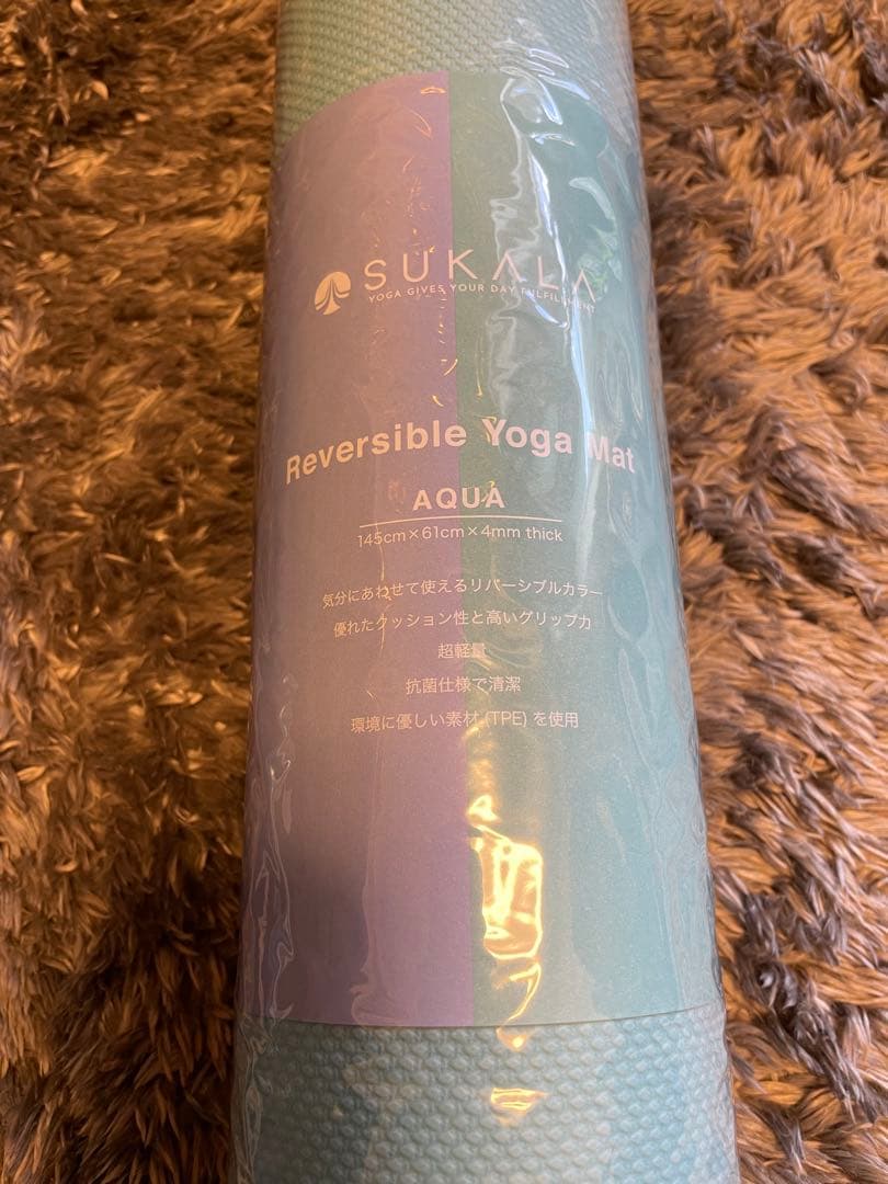値下げ中！LAVA SUKALA リバーシブルヨガマット 、ラグ、専用ケース