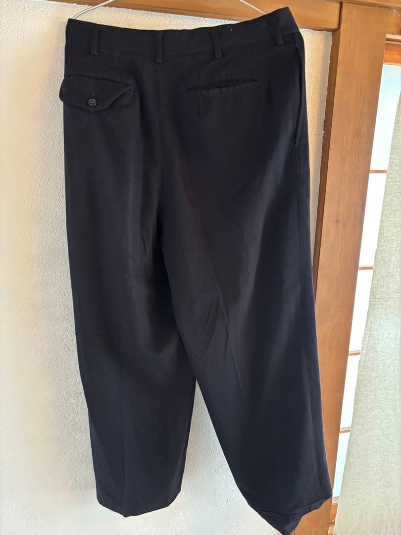 ダークネイビー　コムデギャルソンオム　1992AD ウールギャバ　スラックス