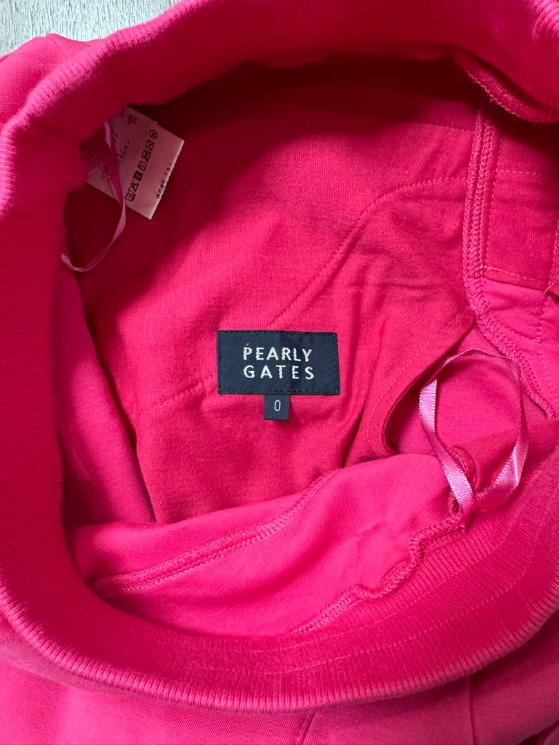 PEARLY GATES ピンク ゴルフスカート サイズ0 未使用
