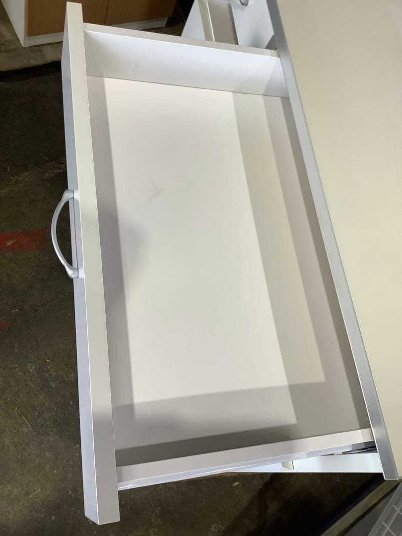 キッチンボード キッチンカウンター 土井インテリア工業 スライド棚３つ