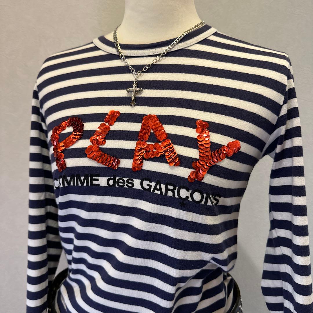 PLAYCOMMEdesGARÇONS border T-shirtY2K