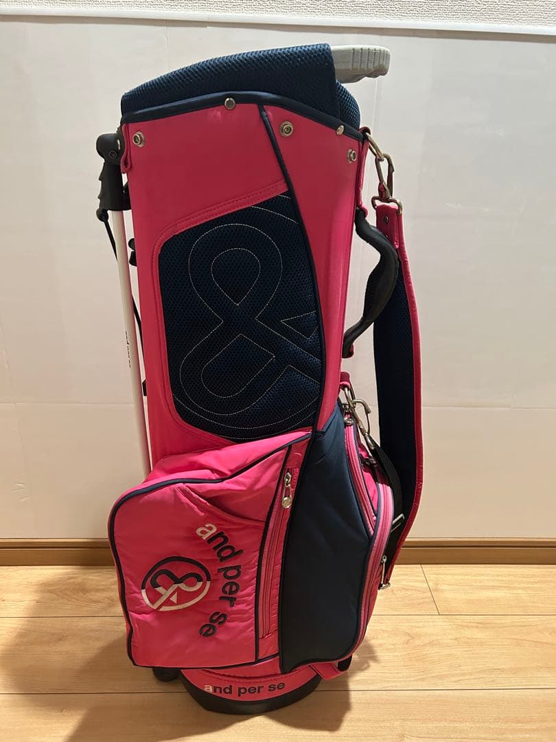 and per se （アンパスィ）キャディバッグ