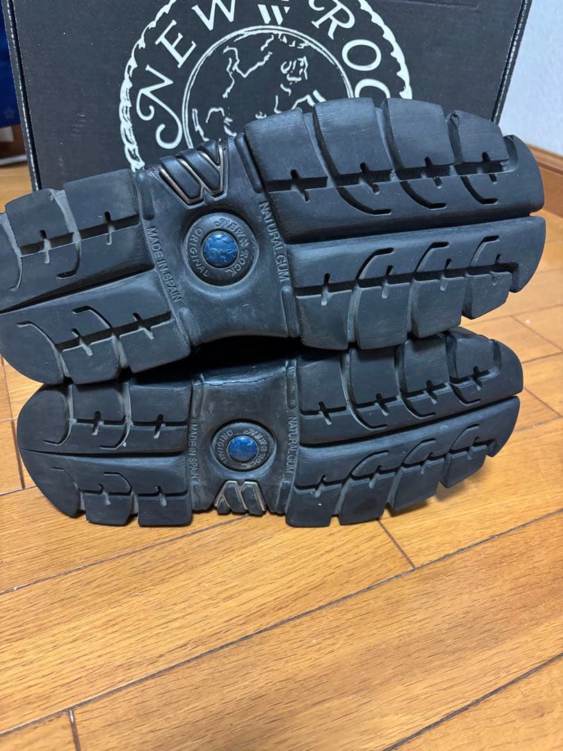 NEW ROCK　215　メタルパーツ　厚底　ブーツ　サイバー　グランジ　42