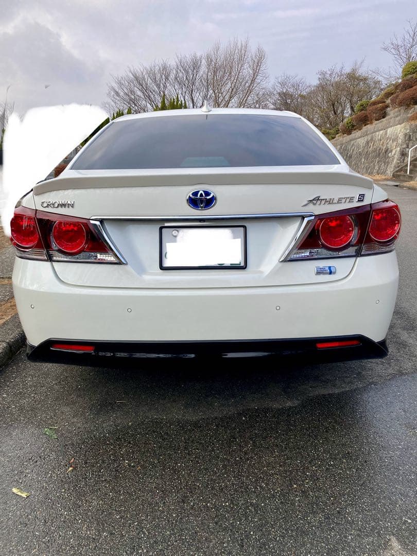 クラウン210系 リア トランク スポイラー リアスポイラー 062 パール