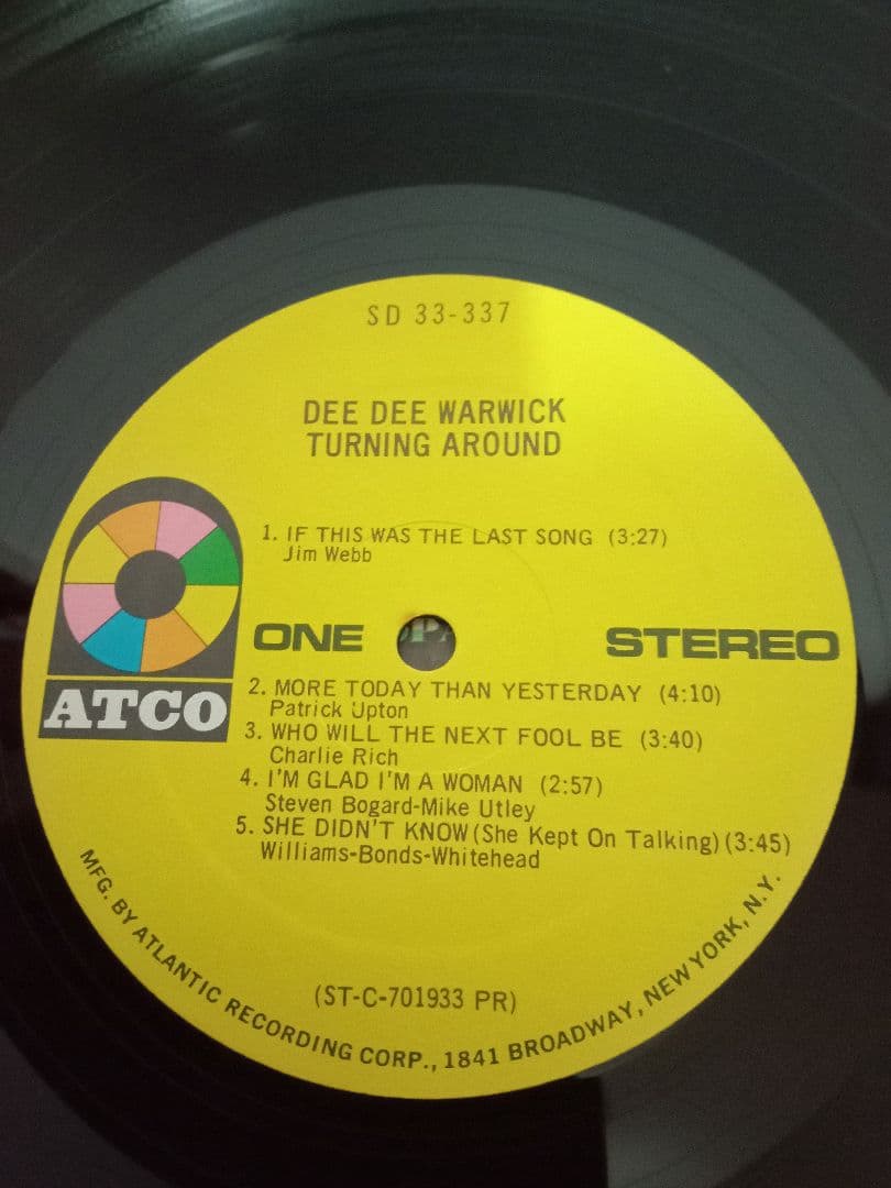 Dee Dee Warwick　SOUL レアグルーヴ　サンプリング