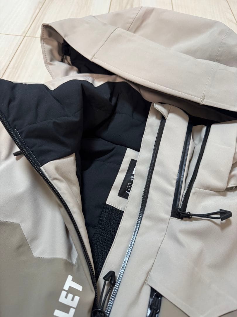 MILLET SARN JKT W ベージュ Lサイズ　スキーウェア