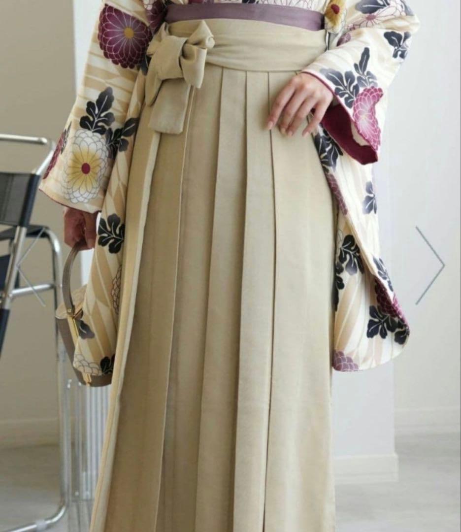 【utatane】卒業式 袴セット Mサイズ 矢がすり菊 （1度のみ着用）