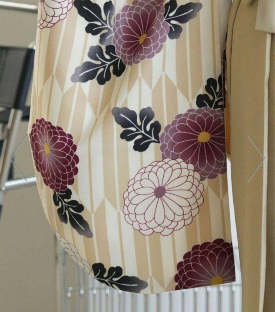 【utatane】卒業式 袴セット Mサイズ 矢がすり菊 （1度のみ着用）