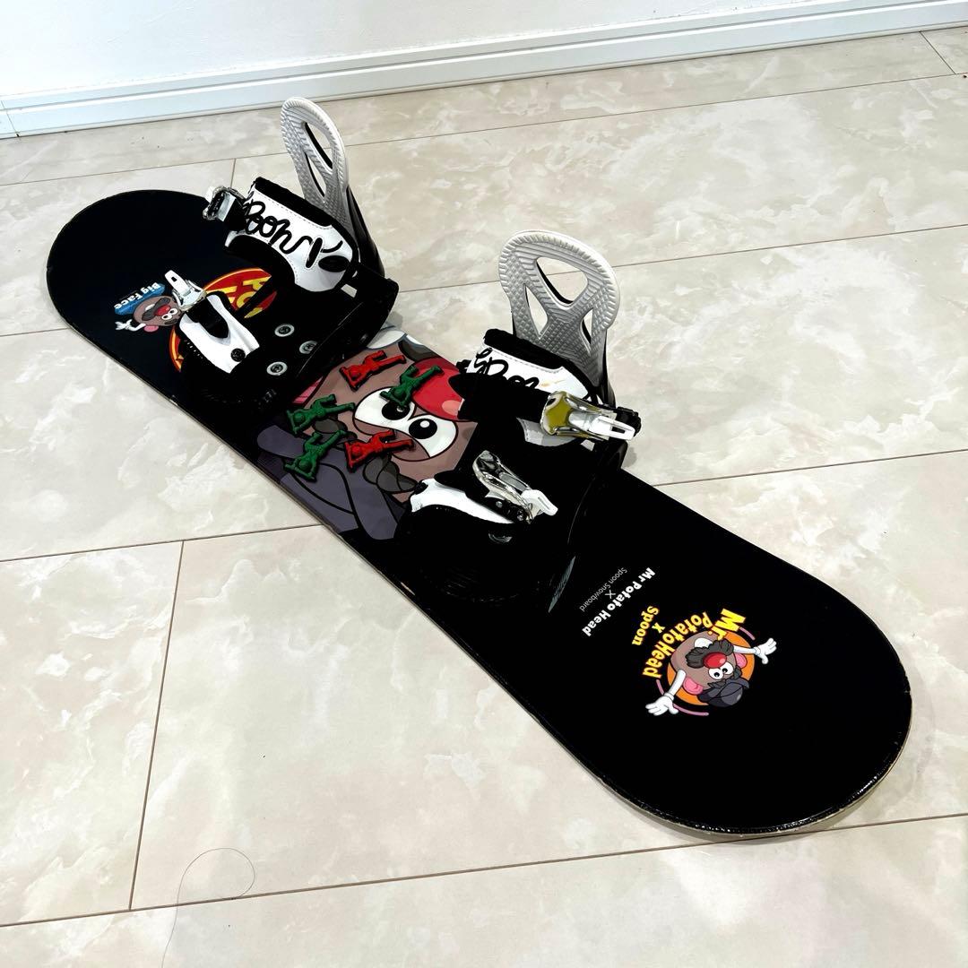 スノーボード 板 ポテトヘッド SPOON ＋バインセット キッズ 100