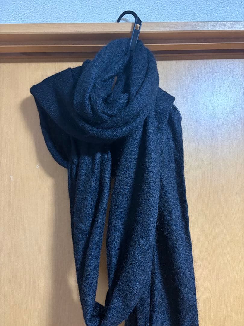 yohji yamamoto アーカイブ　02awロングアームカバーマフラー