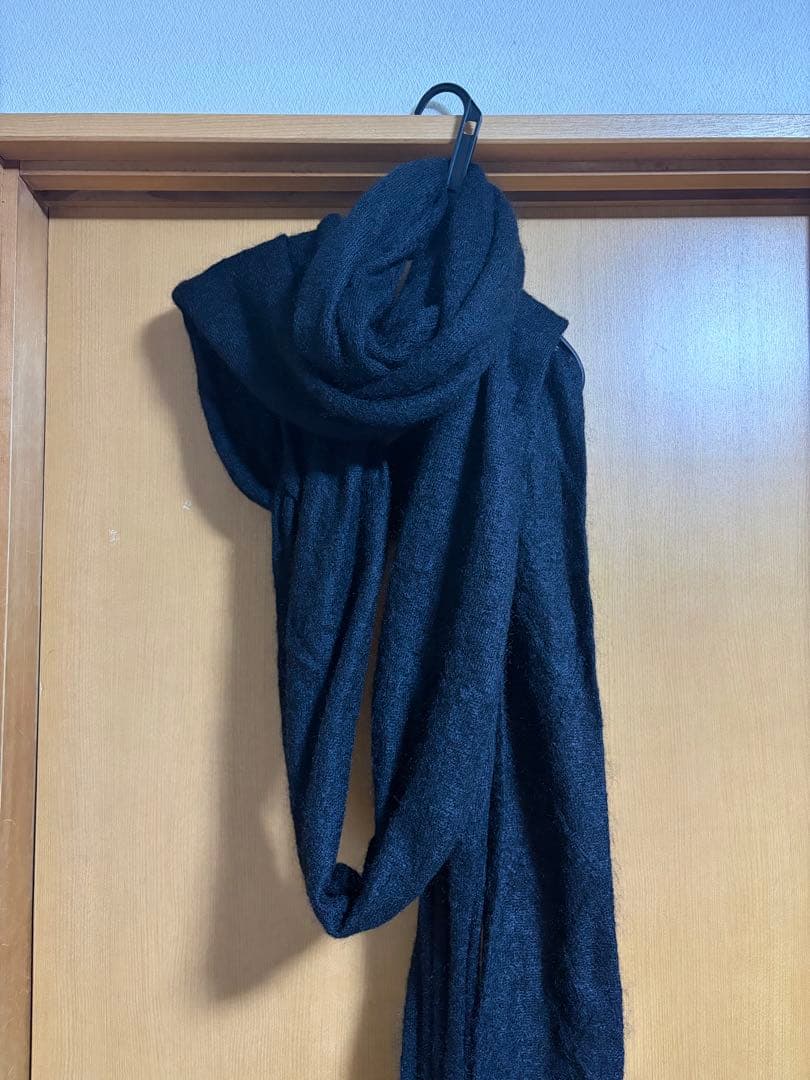 yohji yamamoto アーカイブ　02awロングアームカバーマフラー