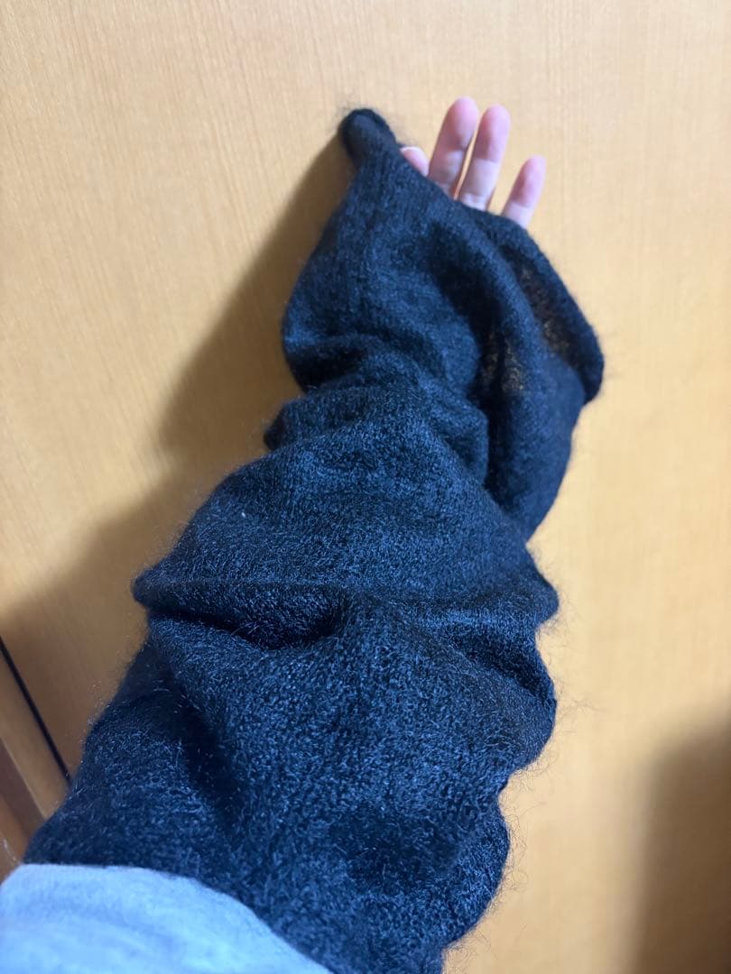 yohji yamamoto アーカイブ　02awロングアームカバーマフラー