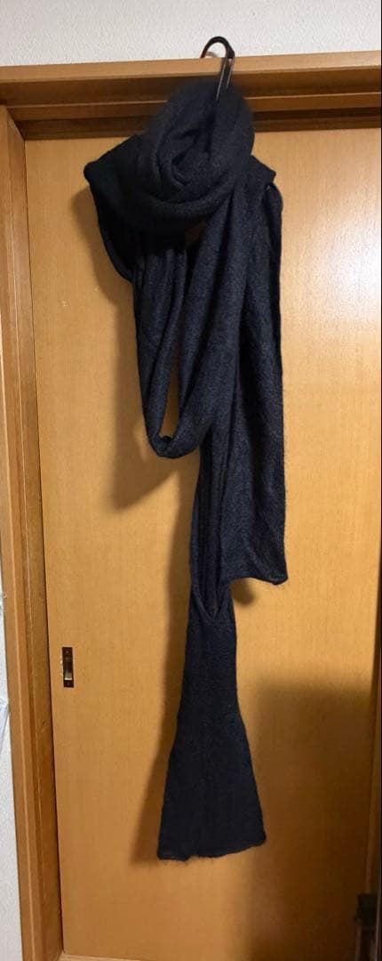 yohji yamamoto アーカイブ　02awロングアームカバーマフラー