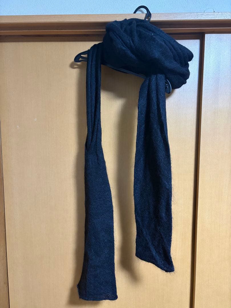 yohji yamamoto アーカイブ　02awロングアームカバーマフラー