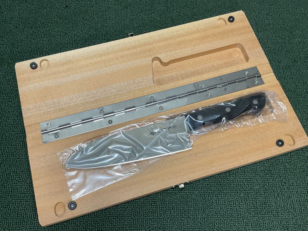 新品・未使用 マナイタセット L ＆ キッチンメッシュケース L スノーピーク