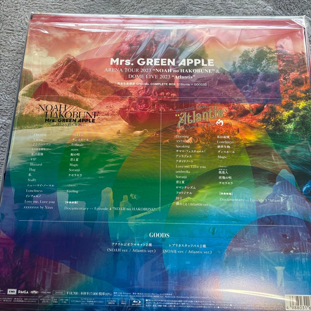 ミュージック Mrs. GREEN APPLE ARENA TOUR 2023 Blu-ray