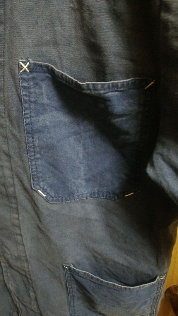 〈Clothes〉再構築 リメイク Euroアトリエジャケット ワークジャケット