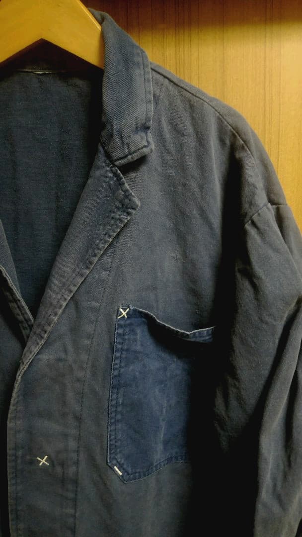 〈Clothes〉再構築 リメイク Euroアトリエジャケット ワークジャケット