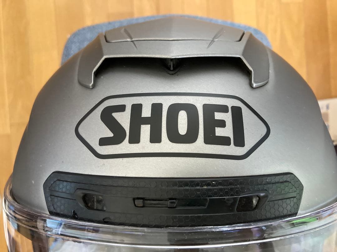 SHOEIヘルメットJ-FORCEIVマットディープグレーMサイズ2023年製造