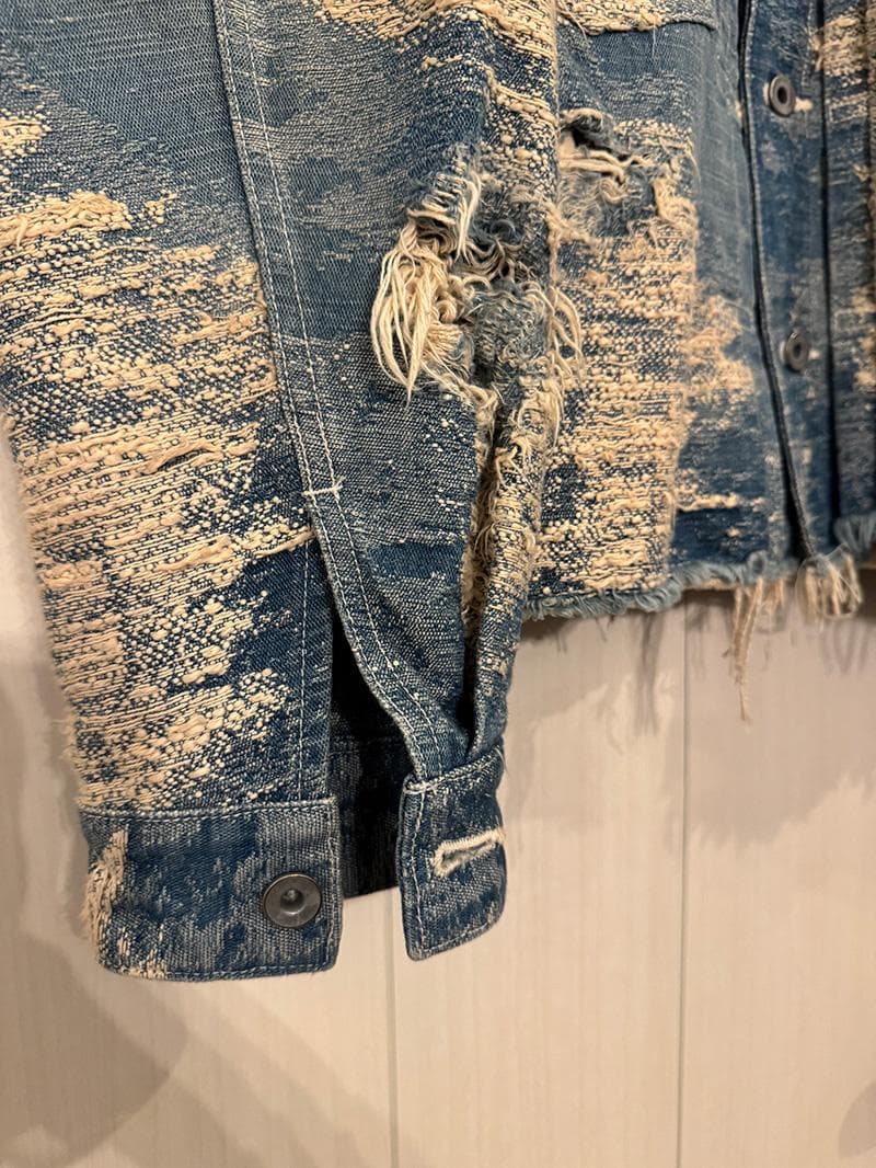 TAAKK ダメージデニムジャケット【美品】