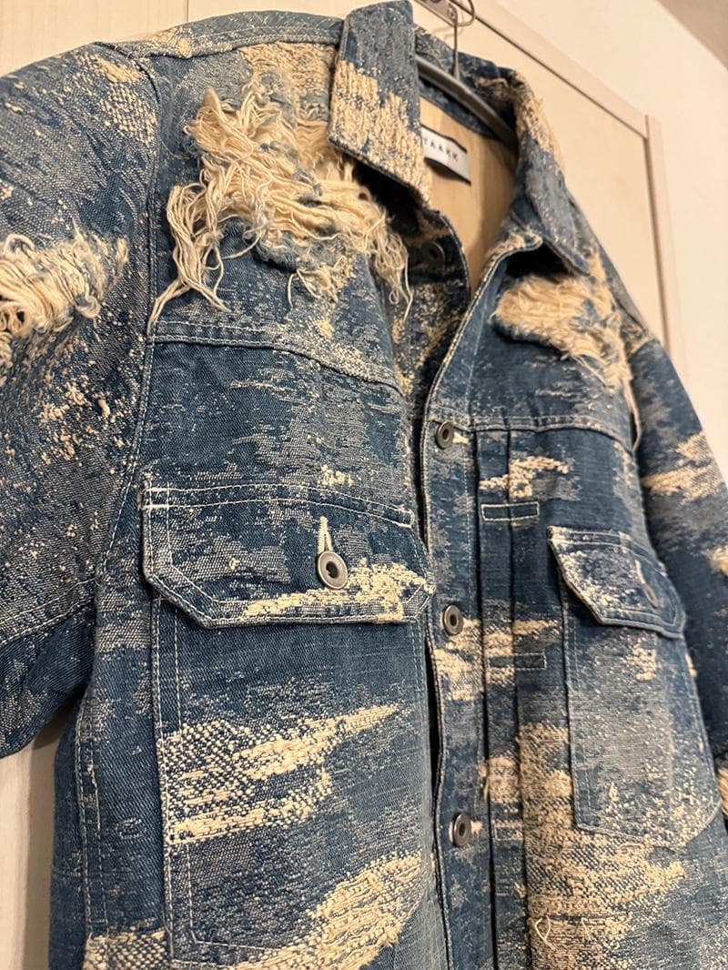 TAAKK ダメージデニムジャケット【美品】