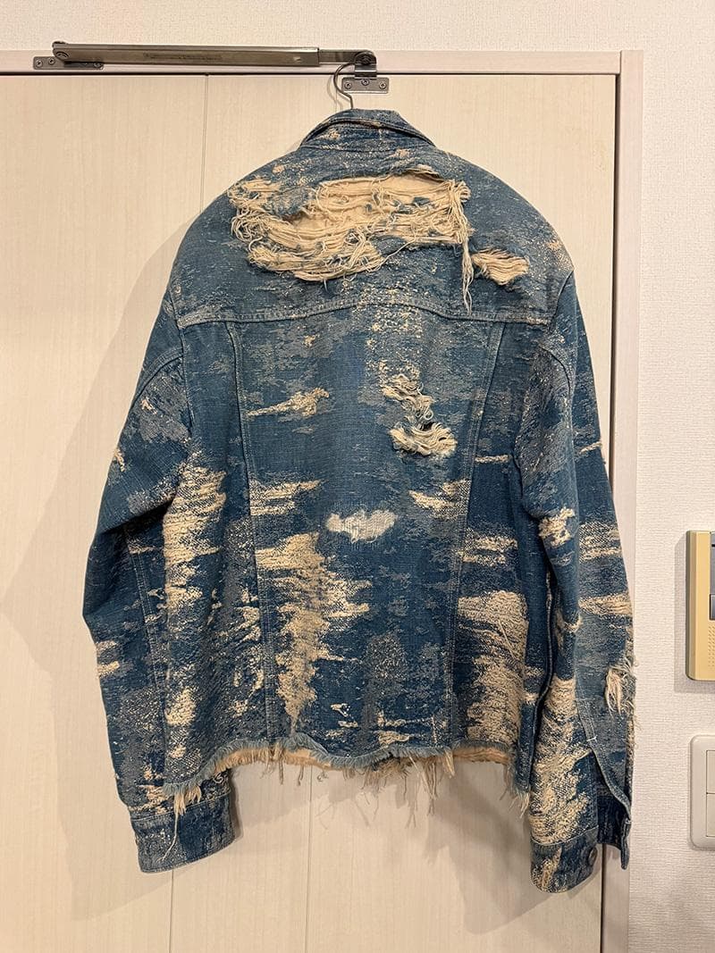 TAAKK ダメージデニムジャケット【美品】