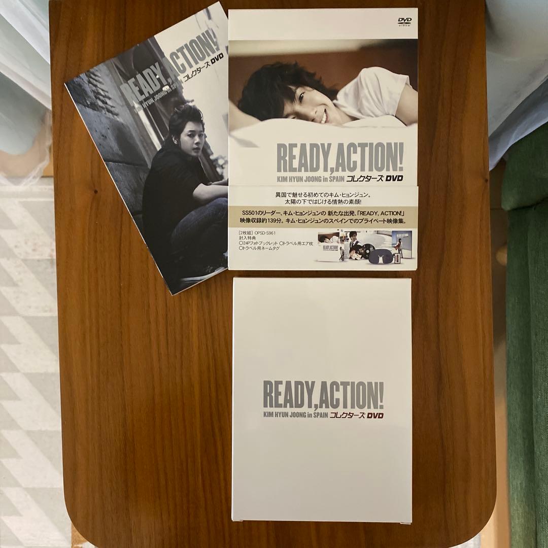 キム・ヒョンジュンのコレクターズ、日本デビューライヴ、密着ドキュメント等のDVD