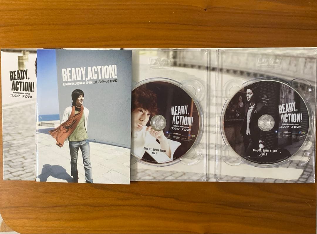 キム・ヒョンジュンのコレクターズ、日本デビューライヴ、密着ドキュメント等のDVD