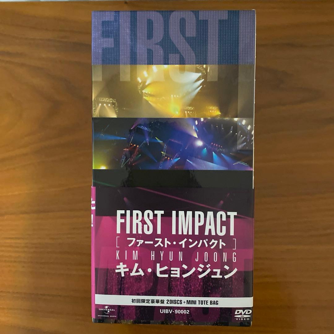 キム・ヒョンジュンのコレクターズ、日本デビューライヴ、密着ドキュメント等のDVD