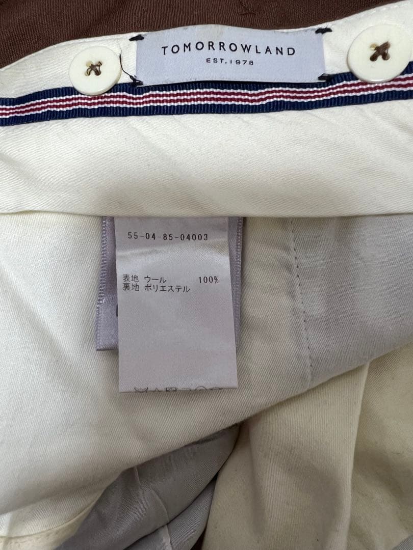 BERNARD ZINS ザンス　ウールスラックス