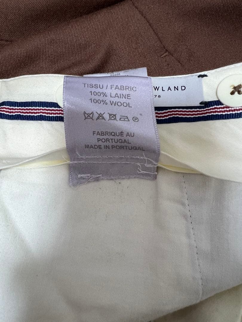 BERNARD ZINS ザンス　ウールスラックス