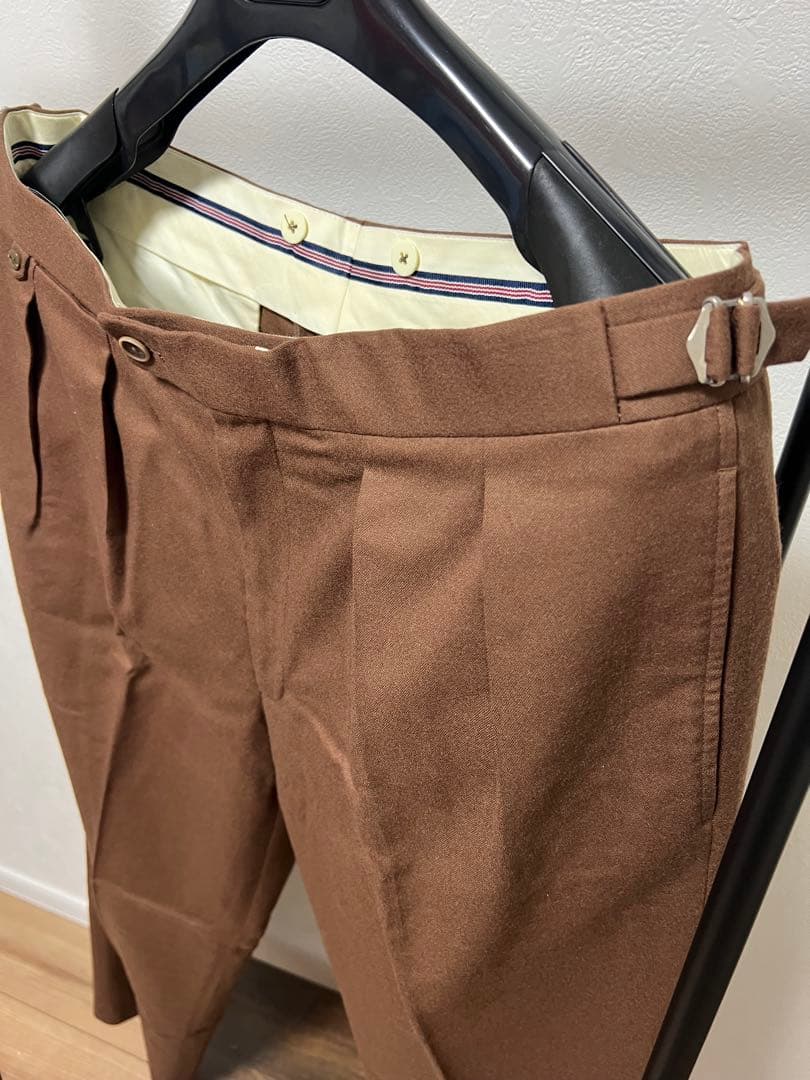 BERNARD ZINS ザンス　ウールスラックス