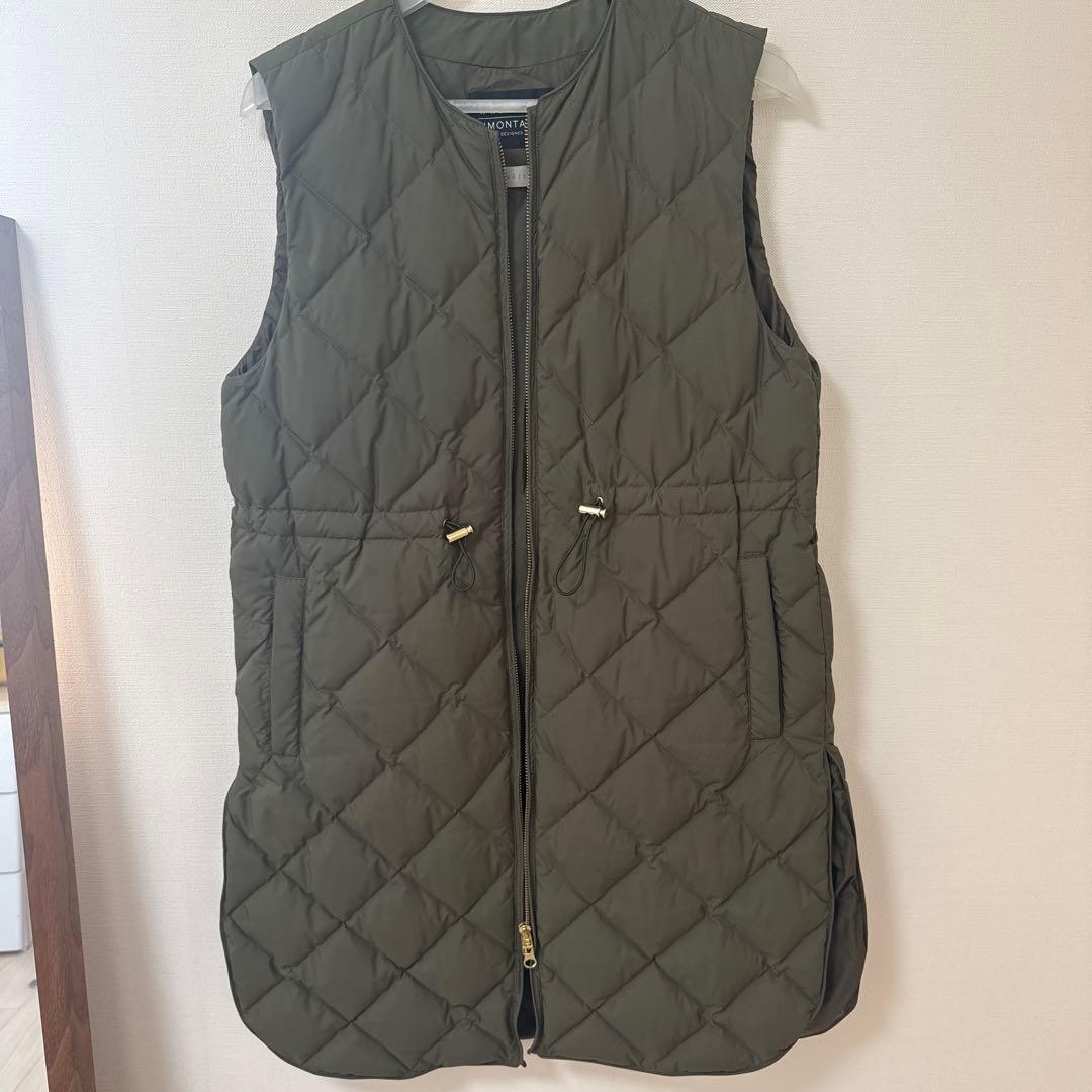 TAION×UNFILO キルティングダウン ジレ