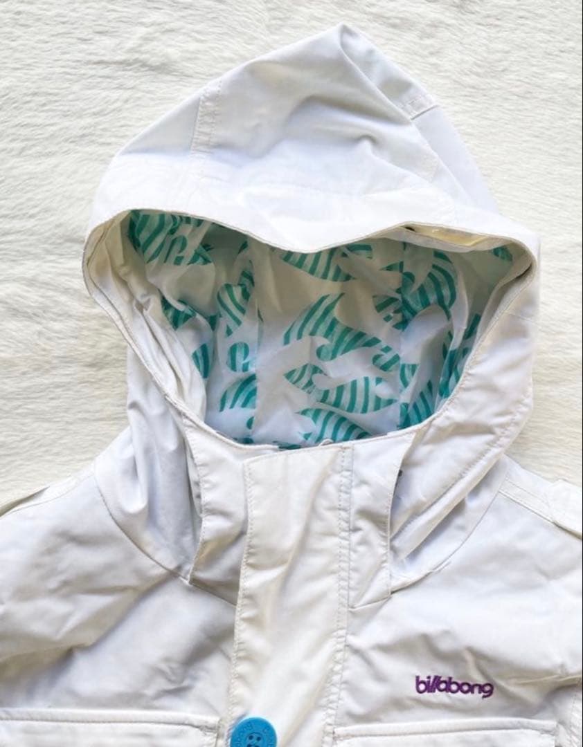 ビラボン　Billabong ホワイト スキー　スノーボードジャケット