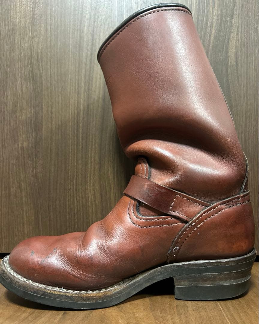 1*l様 wesco カスタムボス エンジニアブーツ 8E 26cm レザーライ