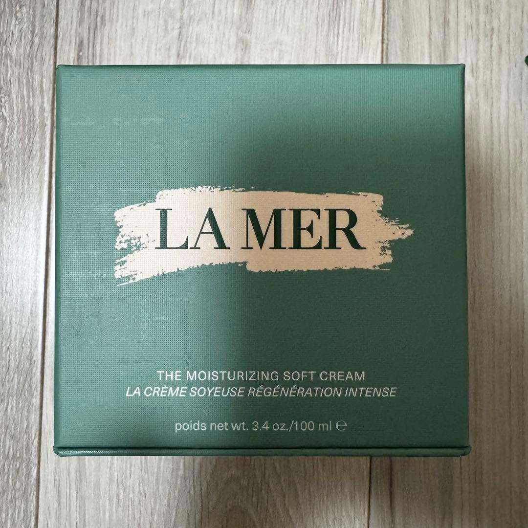 LA MER SOFT CREAM 100ml、ノベルティポーチ付き
