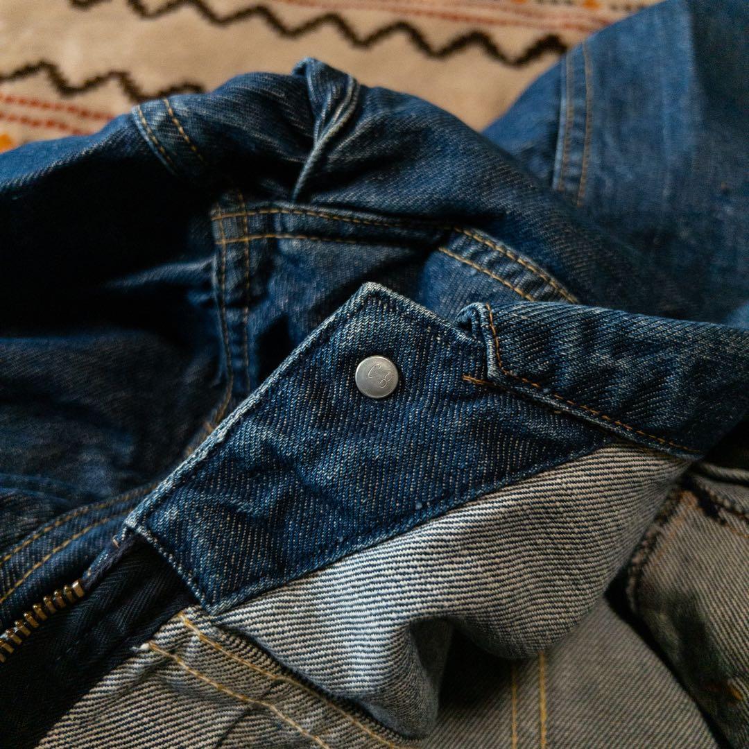 50s wrangler 11mjz 前期　オリジナル　真紺　縦ベル　38