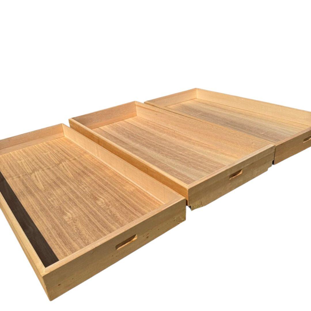 【希少】桐の衣装箱 2個セット 着物 和服 桐たんす 桐箪笥 昭和 レトロ