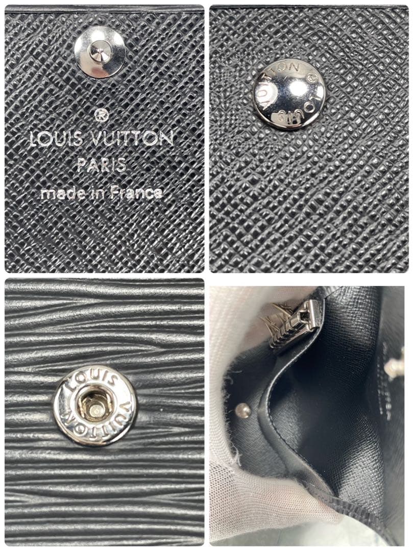 極美品・近年モデル✨ ルイヴィトン キーケース ミュルティクレ 6連 ブラック