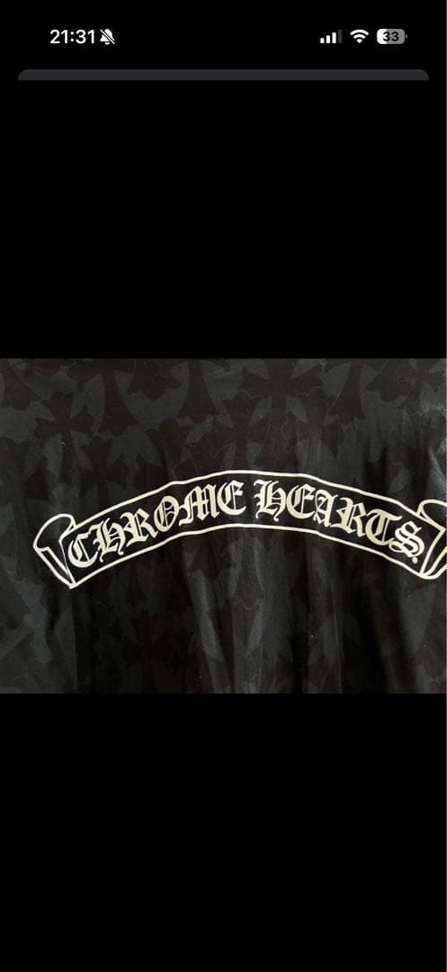 クロムハーツ　長袖　黒　Mサイズ