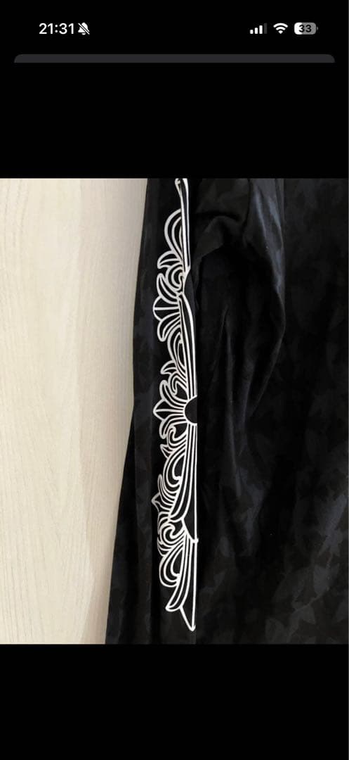 クロムハーツ　長袖　黒　Mサイズ