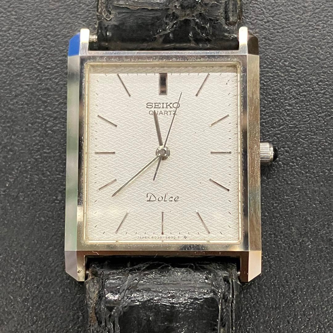 【良品】SEIKO セイコー ドルチェ Dolce 新品電池交換済