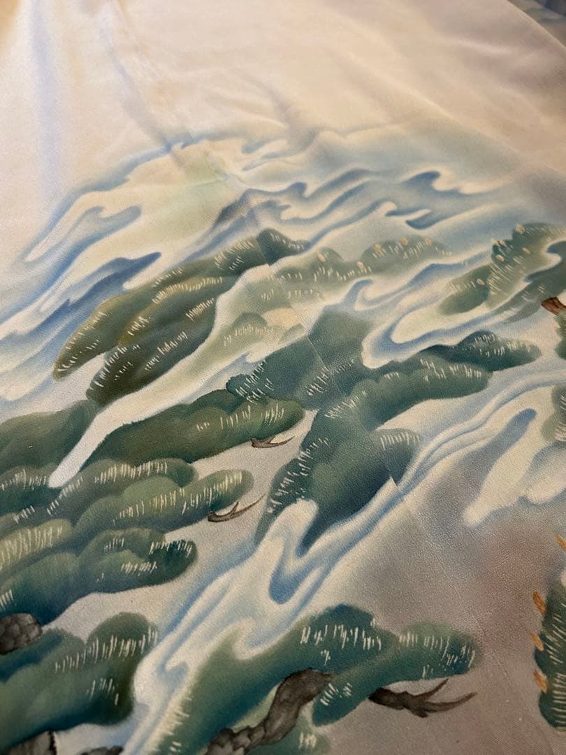 アンティーク富士山振袖