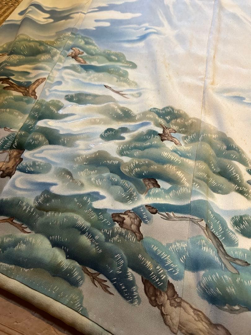 アンティーク富士山振袖