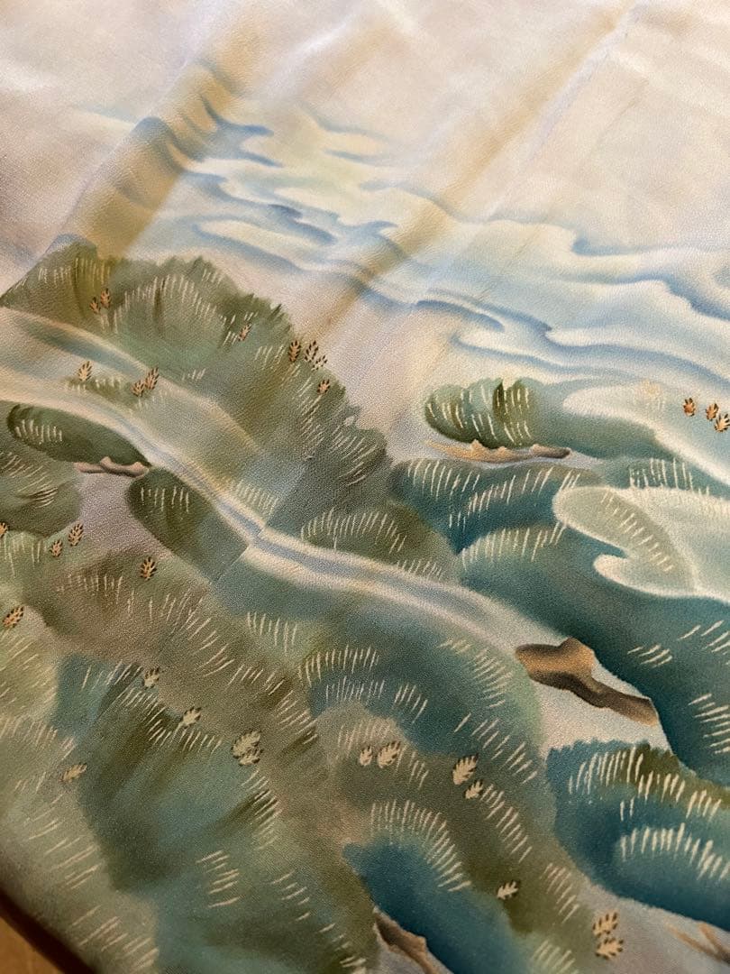 アンティーク富士山振袖