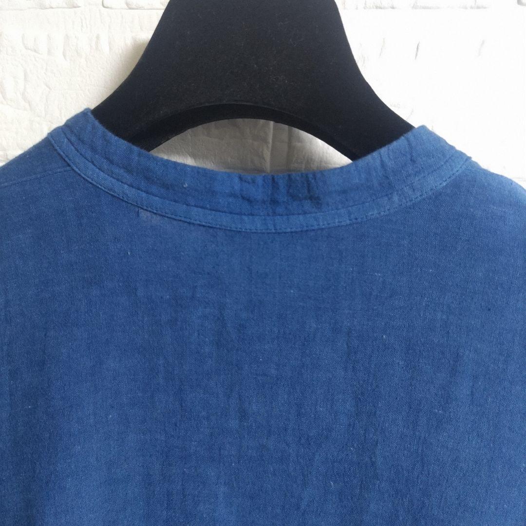 専用✨ネストローブ　アップサイクルリノ インジゴ ダイ　 チュニック 2way
