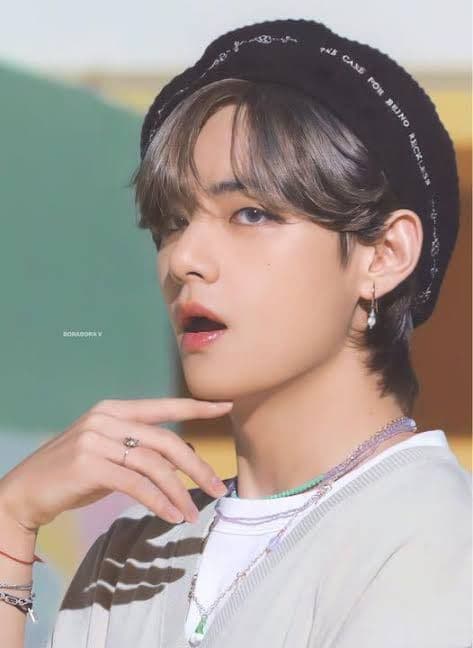 BTSテテ着用/THE CASE FOR RECKLESS 黒 ベレー帽 M