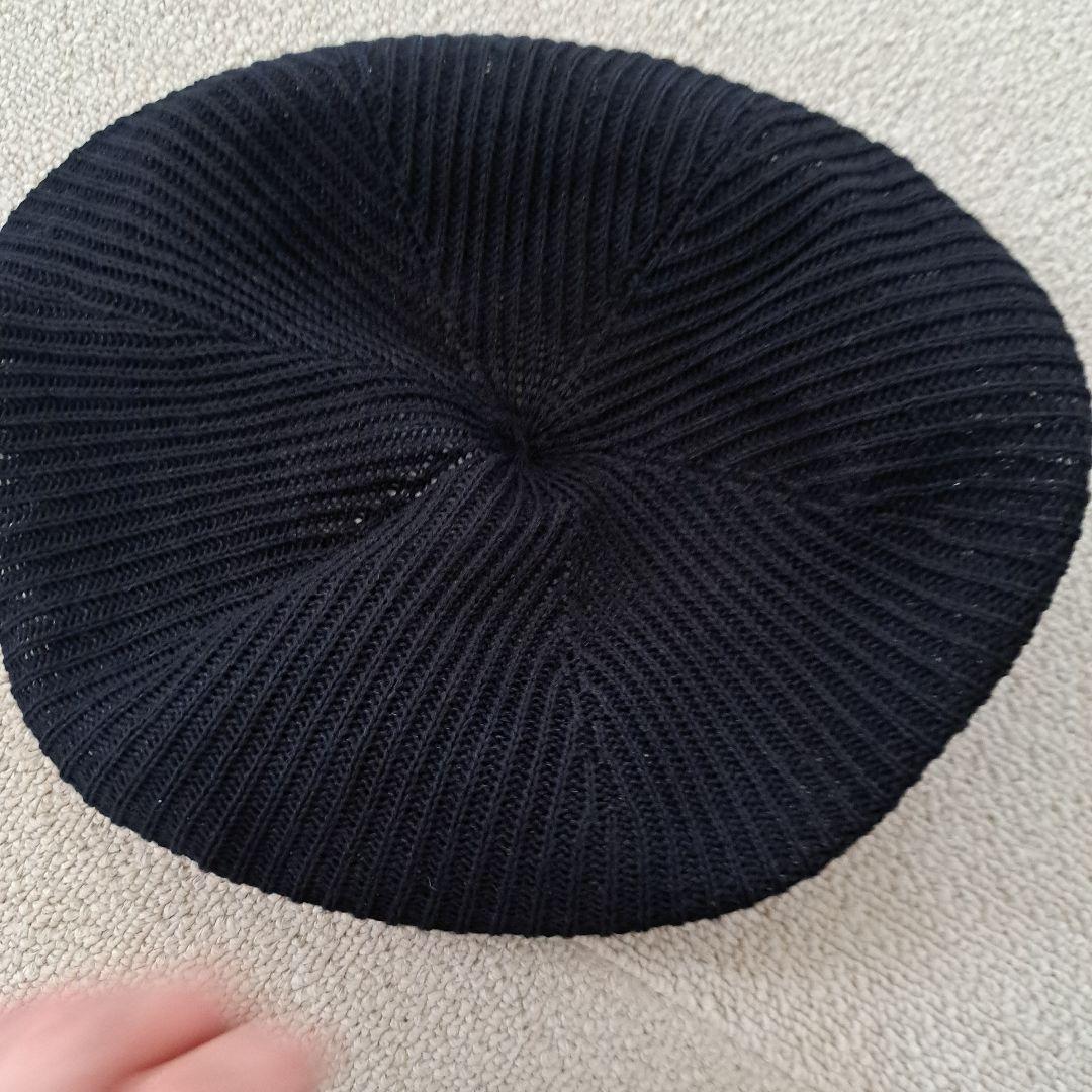 BTSテテ着用/THE CASE FOR RECKLESS 黒 ベレー帽 M