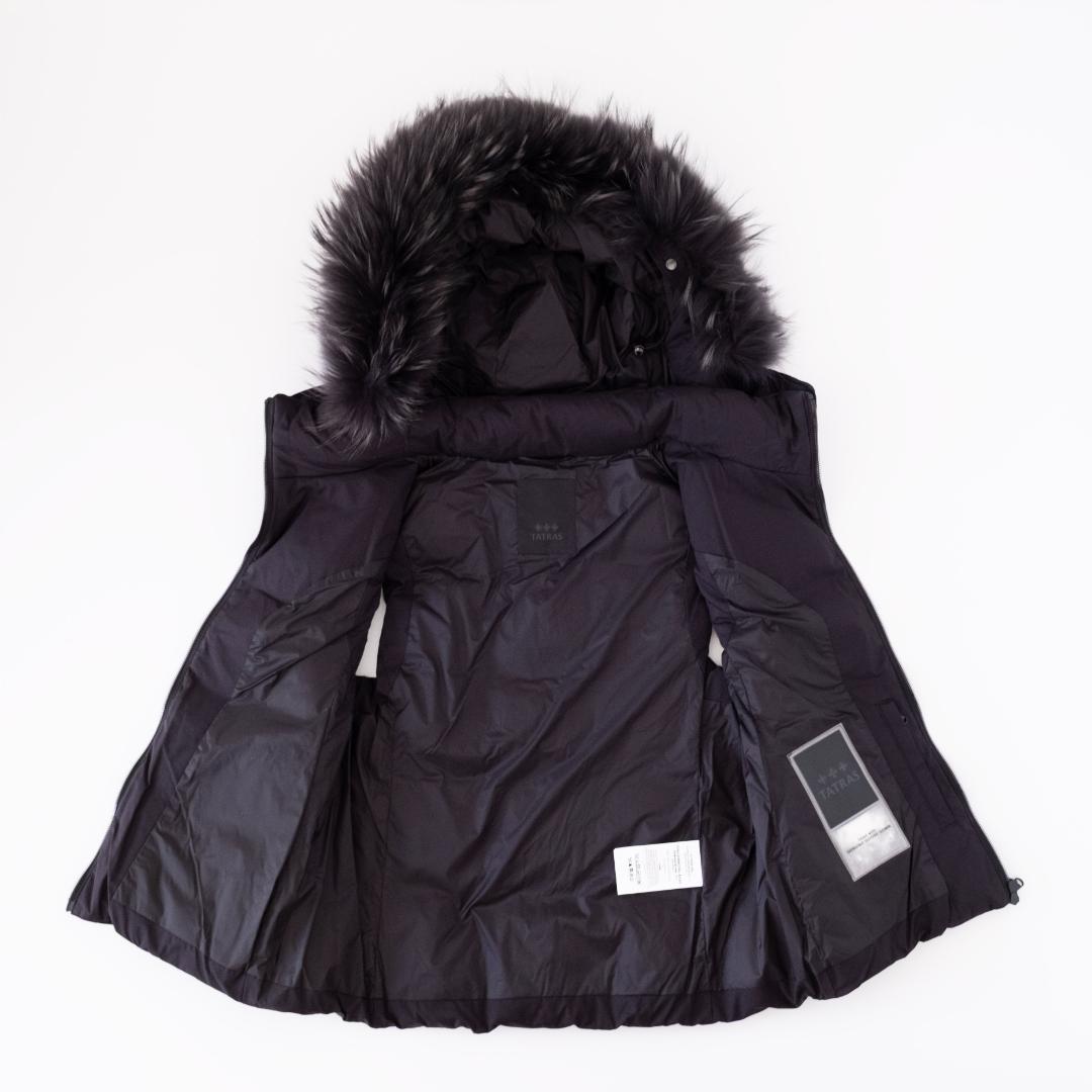 TATRAS タトラス ZALAGA ザラガ ダウンベスト ブラック ファー M